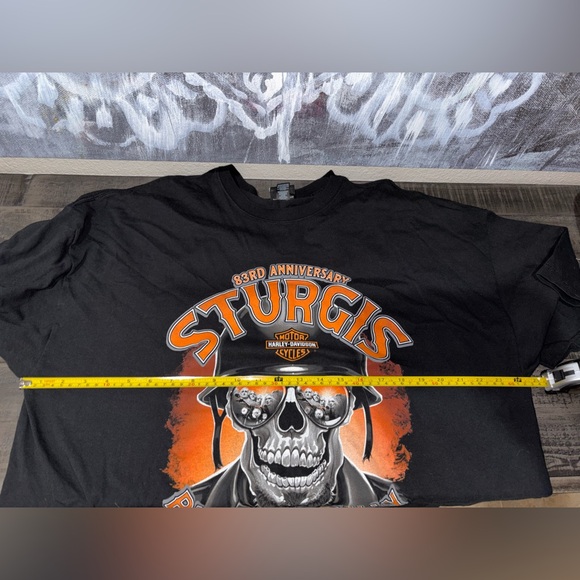 Harley-Davidson Sturgis 83rd Anniversary Black Hills Rally t-shirt 2023 SZ XXL - Picture 3 of 8